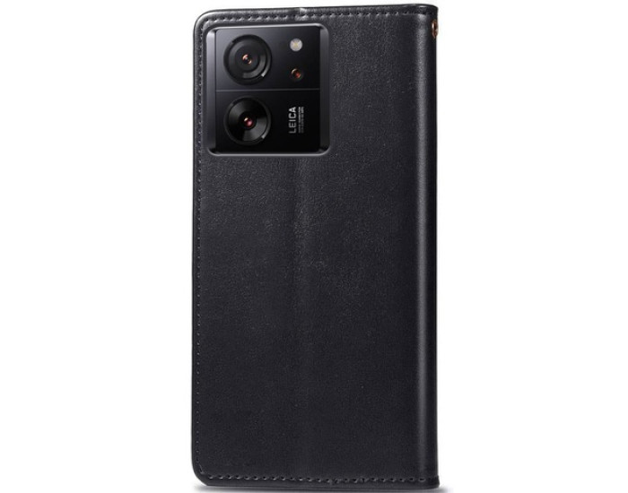 Чохол-книга шкіряний GETMAN Gallant Xiaomi Redmi 13T / 13T Pro чорний