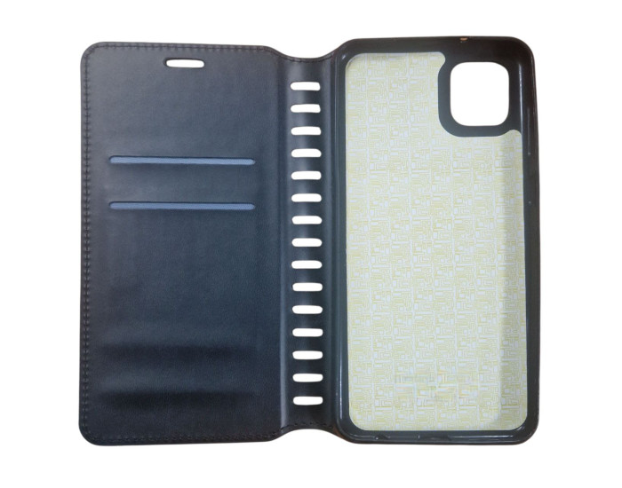 Чохол-книга Leather Folio Samsung A04e (Чорний / Black)