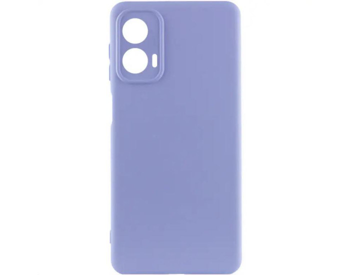 Чохол-силікон Cover Lakshmi Full Camera Motorola Moto G24, (Бузковий / Dasheen)