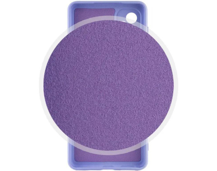 Чохол-силікон Cover Lakshmi Full Camera Motorola Moto G24, (Бузковий / Dasheen)