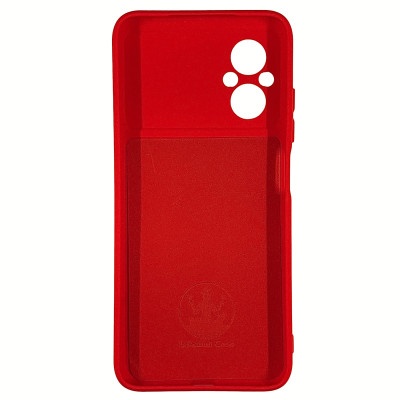 Чехол-силикон Cover Lakshmi Full Camera  Xiaomi Poco M5, (Красный / Red) (Класс B)