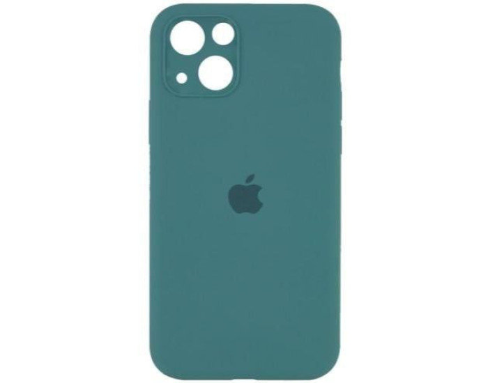 Чехол-силикон оригинал Full Camera Soft Matte iPhone 13 Pine Green