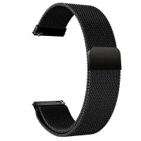 Ремінець Xiaomi Amazfit/ Samsung Milanese Loop New Design 20mm Black