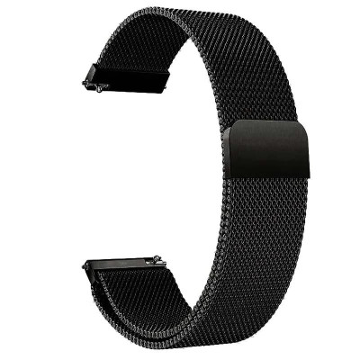 Ремешок Xiaomi Amazfit/ Samsung Milanese Loop New Design 20mm Black