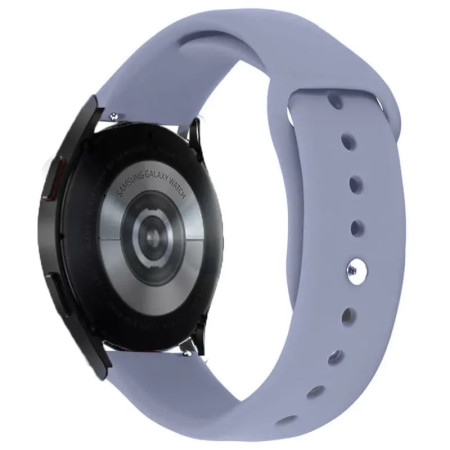 Ремешок силиконовый Xiaomi (Amazfit/Samsung) 22 mm, Grey