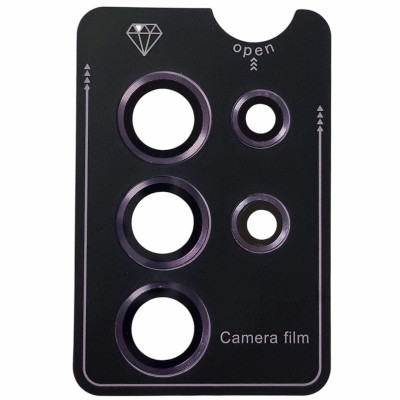 Защитное стекло на камеру Lens Fixture Samsung S24 Ultra Violet