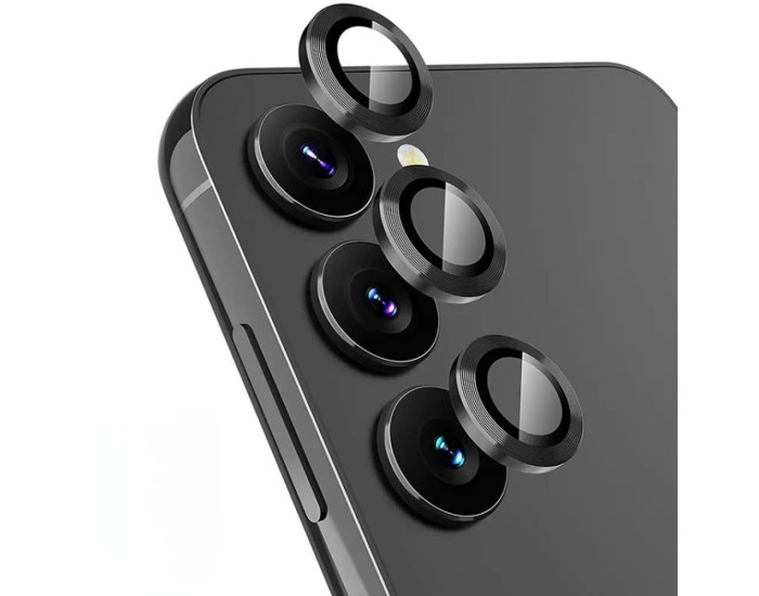 Захисне Скло на камеру Lens Fixture Samsung S25 Plus, Black