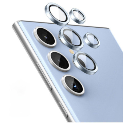 Защитное стекло на камеру Lens Fixture Samsung S25 Ultra Blue
