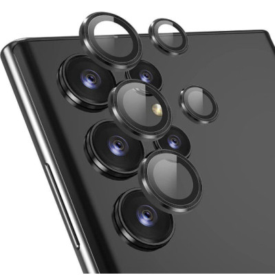 Защитное стекло на камеру Lens Fixture Samsung S25 Ultra Black