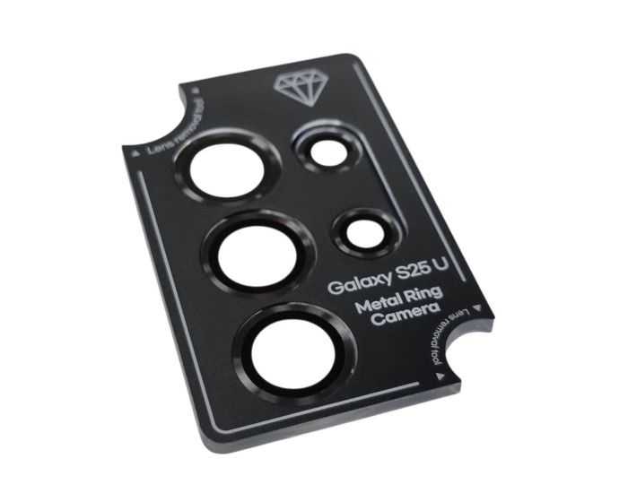 Захисне Скло на камеру Lens Fixture Samsung S25 Ultra, Black