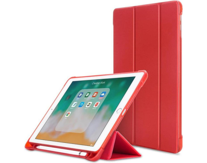 Чохол-книга на планшет Smart Case With Pencil iPad 10 2022 10.9` червоний