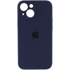 Чехол-силикон оригинал Full Camera Soft Matte iPhone 13 Midnight Blue (Класс B)