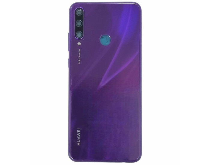 Задняя панель корпуса Huawei Y6P, фиолетовая
