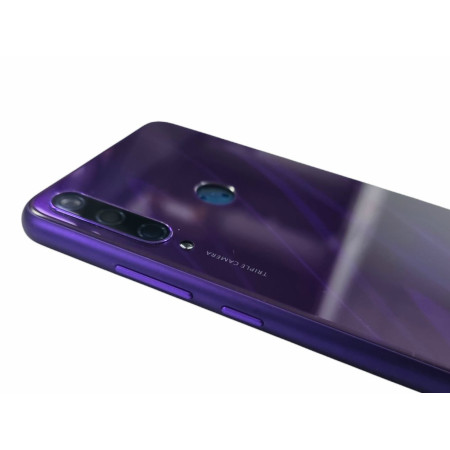 Задняя панель корпуса Huawei Y6P, фиолетовая