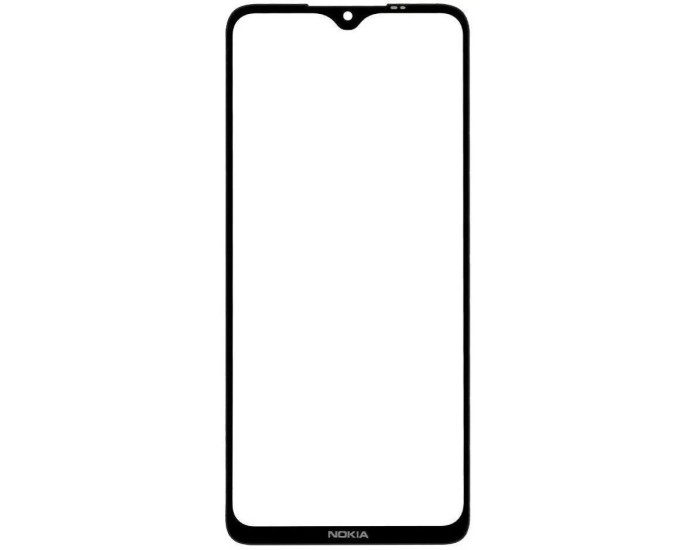 Стекло фронтальное с OCA-пленкой Nokia G11 Plus, черное