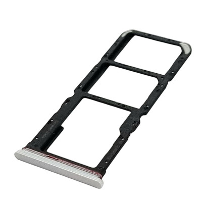 Тримач SIM карти для Tecno Spark 10 Pro KI7, Starry Black, білий. на дві Sim-карты