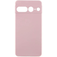 Чехол-силикон Getman Liquid Silk Full Camera Google Pixel 7 Pro Розовый песок