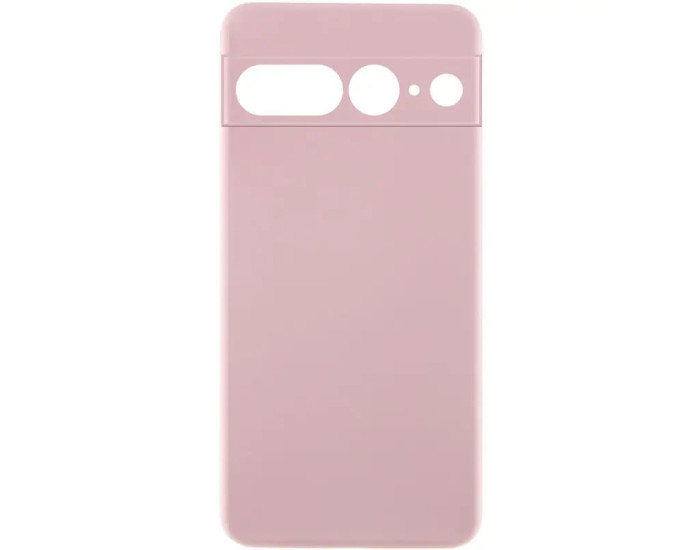 Чехол-силикон Getman Liquid Silk Full Camera Google Pixel 7 Pro Розовый песок