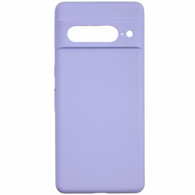 Чохол-силікон Silicone Lakshmi Full Camera Google Pixel 7 Pro бузковий