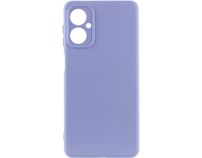 Чохол-силікон Cover Lakshmi Full Camera Motorola Moto G54, (Бузковий / Dasheen)