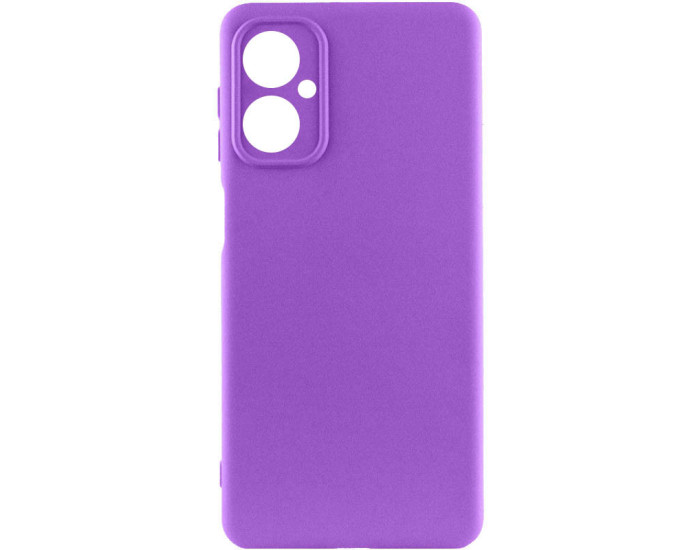 Чохол-силікон Full Soft Case Motorola G54 фіолетовий