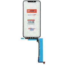 Сенсор Apple iPhone 11 Pro Max, с OCA, с рамкой с микросхемой, черный Musttby
