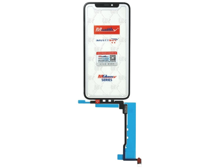 Сенсор Apple iPhone 11 Pro, з OCA-пленкой, з рамкою з мікросхемою, чорний Musttby