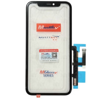 Сенсор Apple iPhone 11, с OCA, с рамкой с микросхемой, черный, Musttby