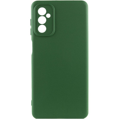 Чохол-силікон Silicone Lakshmi Full Camera Samsung M23 5G/ M13 4G (Зелений / Dark Green)