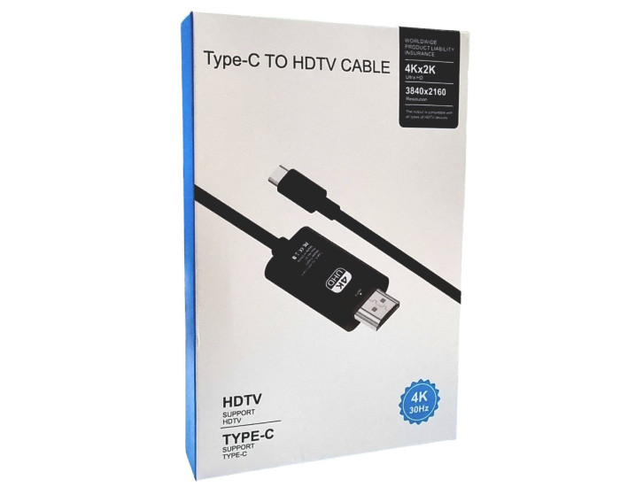 Кабель Type-C to HDMI 4K*2K