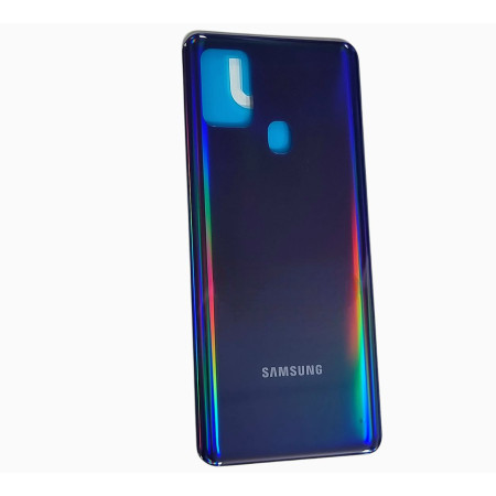 Задняя панель корпуса для Samsung A217 Galaxy A21s, синяя (Класс C)