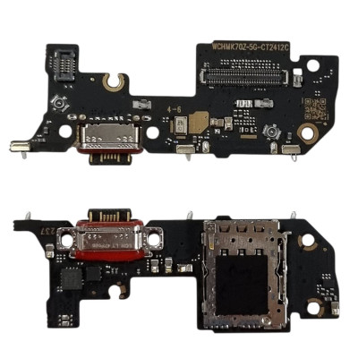 Шлейф для Xiaomi 14T Pro, Конектор зарядки, High Copy