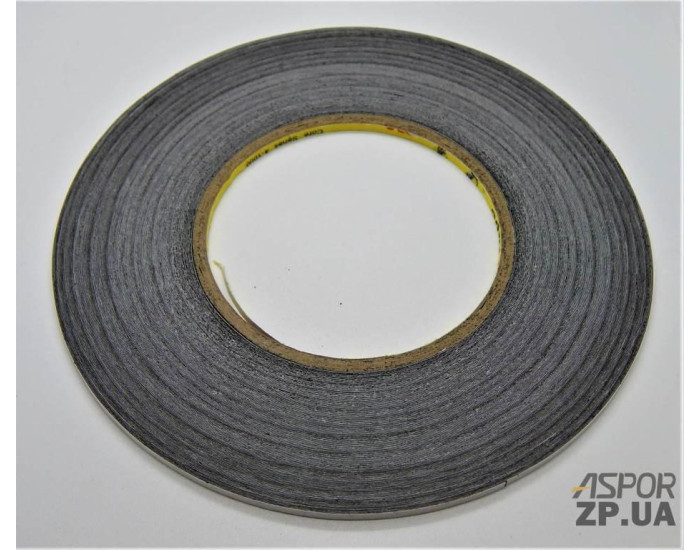 Скотч 2-х сторонний 0,01mm черный