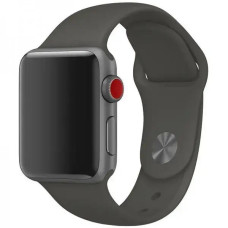 Ремешок для Apple Watch Series Soft Touch плетеный 38/40/41 mm Dark Grey