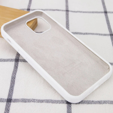 Чехол-силикон Case Full Protective (AA) iPhone 14 (Белый / White)