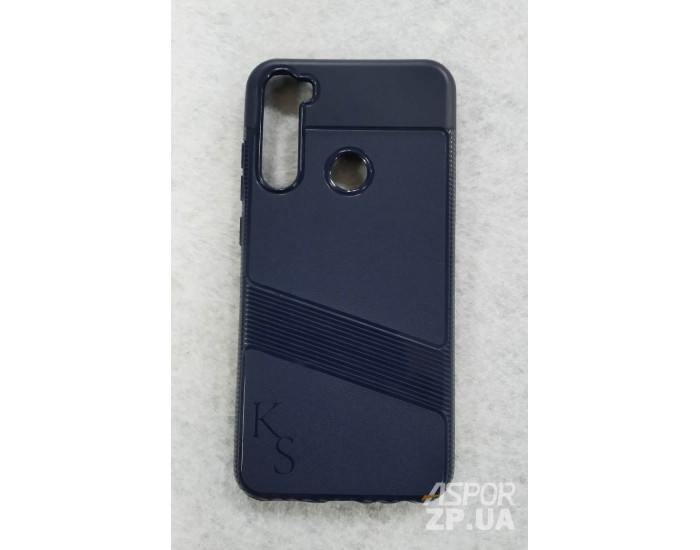 Чехол-силикон TPU Strip Case Xiaomi Redmi Note 8, синий