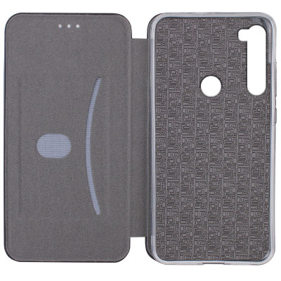 Чехол-книга 360 Xiaomi Redmi Note 8, темно-синий