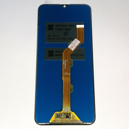 Дисплей з сенсорним екраном (модуль) Tecno Spark 4 (KC2), (KC8) чорний