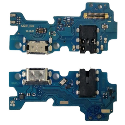 Шлейф для Samsung A325, Galaxy A32 - 2021, конектора зарядки, High Copy