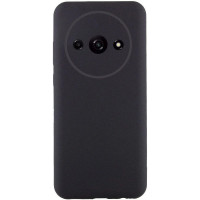 Чохол-силікон GETMAN Liquid Silk Full Camera для Xiaomi Redmi A3 чорний