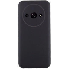 Чохол-силікон GETMAN Liquid Silk Full Camera для Xiaomi Redmi A3 чорний