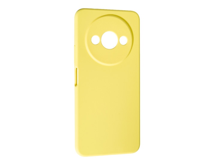 Чехол-силкон Soft Case Xiaomi Redmi A3/Poco C61 Yellow/ Желтый