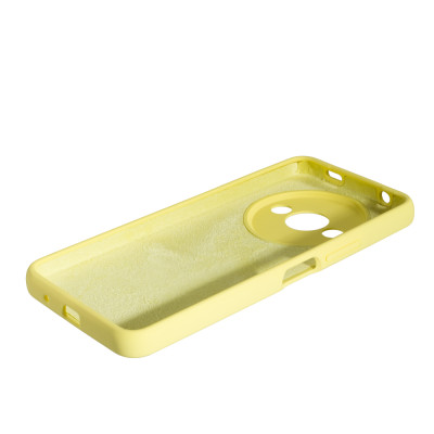 Чехол-силкон Soft Case Xiaomi Redmi A3/Poco C61 Yellow/ Желтый