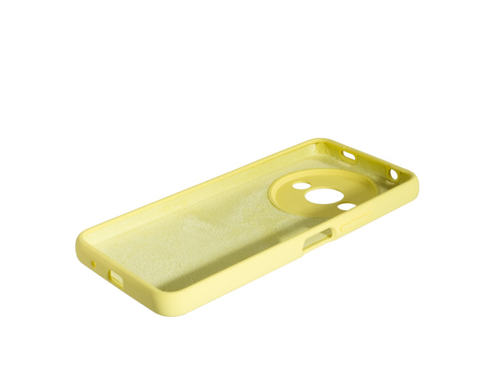 Чехол-силкон Soft Case Xiaomi Redmi A3/Poco C61 Yellow/ Желтый