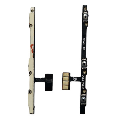 Шлейф для ZTE Blade A72 5G, кнопок звуку и кнопок включення
