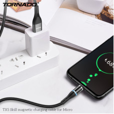 Кабель USB Tornado TX5 USB to Micro (2.4A/1m) Black