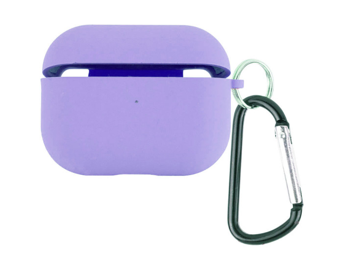 Чехол для AirPods 4 Full Soft Matte Microfiber, Lilac