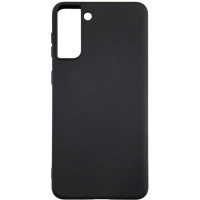 Чохол-силікон Aspor Samsung S21 з мікрофіброю чорний