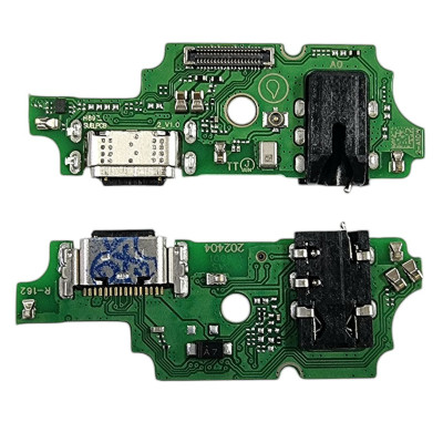 Шлейф для Tecno Pova 6 Neo, коннектора зарядки, микрофона, с компонентами Copy