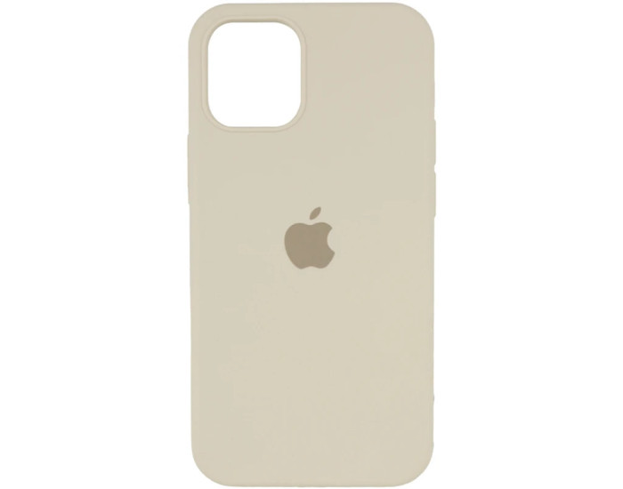Чехол-силикон оригинал Full Soft Matte iPhone 14 (Антично Белый / Antigue White)